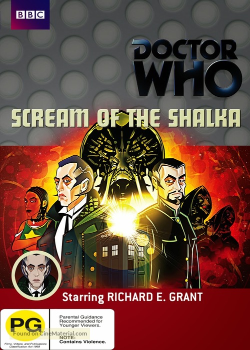 &quot;Doctor Who: Scream of the Shalka&quot; - New Zealand DVD movie cover