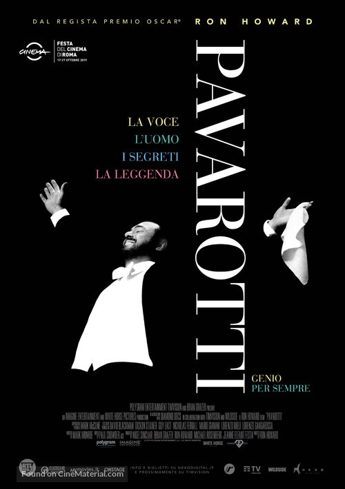 Pavarotti - Italian Movie Poster