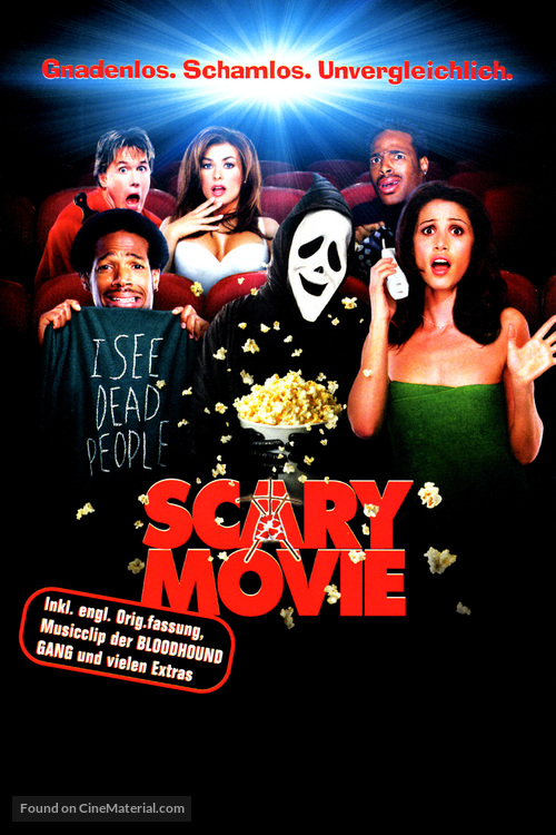 Scary Movie - German DVD movie cover