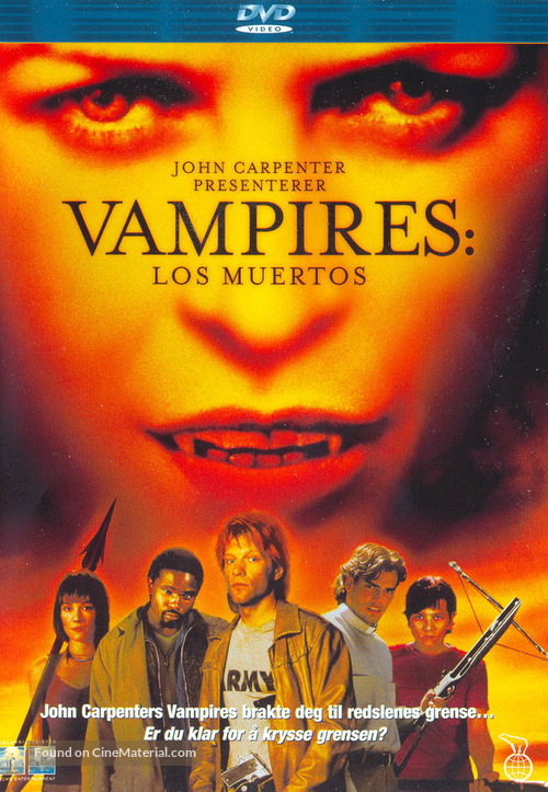 Vampires: Los Muertos - Norwegian DVD movie cover