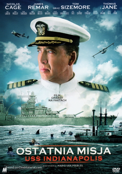 USS Indianapolis: Men of Courage - Polish Movie Cover