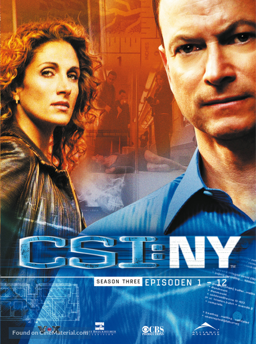 &quot;CSI: NY&quot; - German DVD movie cover
