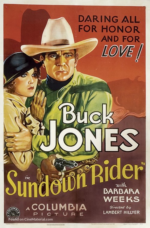 Sundown Rider - Movie Poster