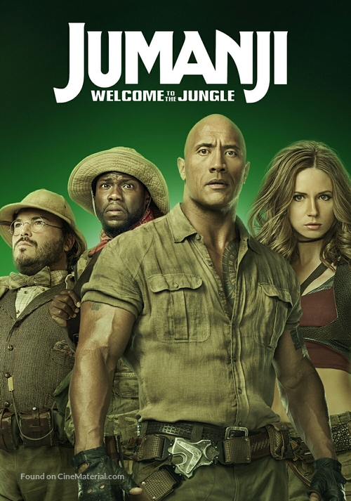 Jumanji: Welcome to the Jungle - Movie Cover
