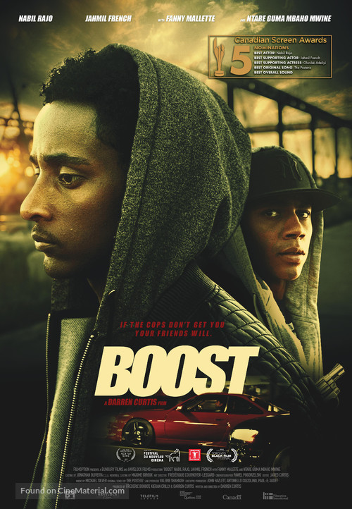 Boost 2017 Canadian Movie Poster