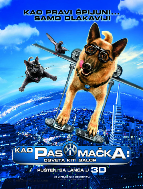 Cats &amp; Dogs: The Revenge of Kitty Galore - Serbian Movie Poster