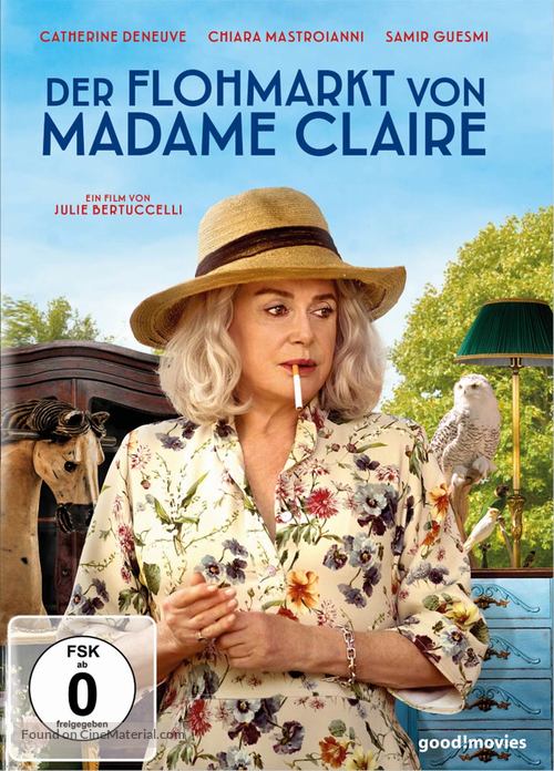 La derni&egrave;re folie de Claire Darling - German DVD movie cover