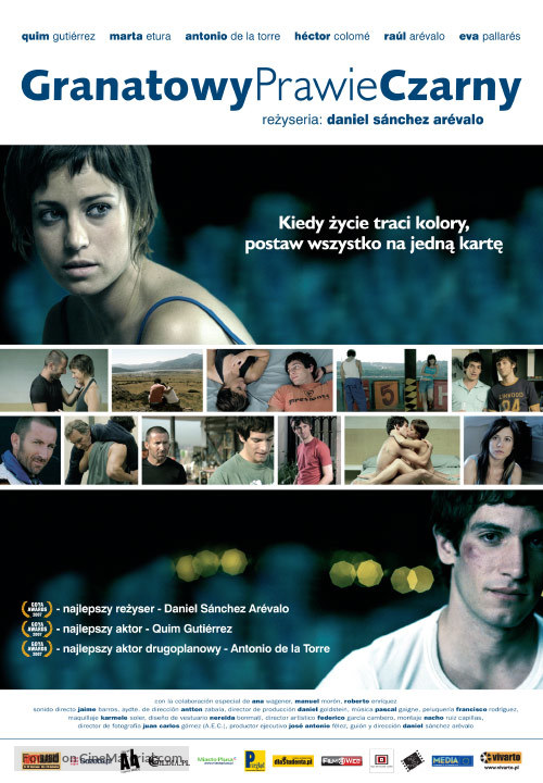 Azuloscurocasinegro - Polish Movie Poster