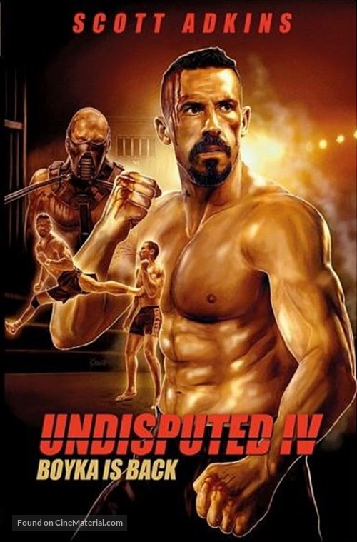 Boyka: Undisputed IV - German Blu-Ray movie cover