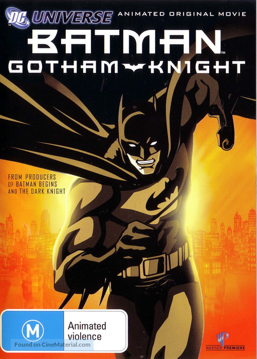 Batman: Gotham Knight - Australian DVD movie cover