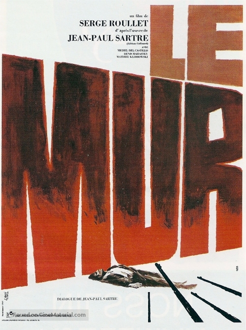 Le mur - French Movie Poster