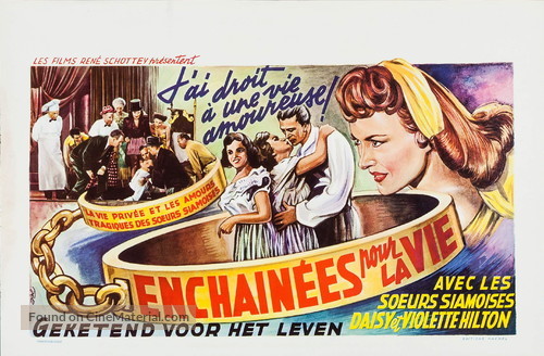 Chained for Life - Belgian Movie Poster