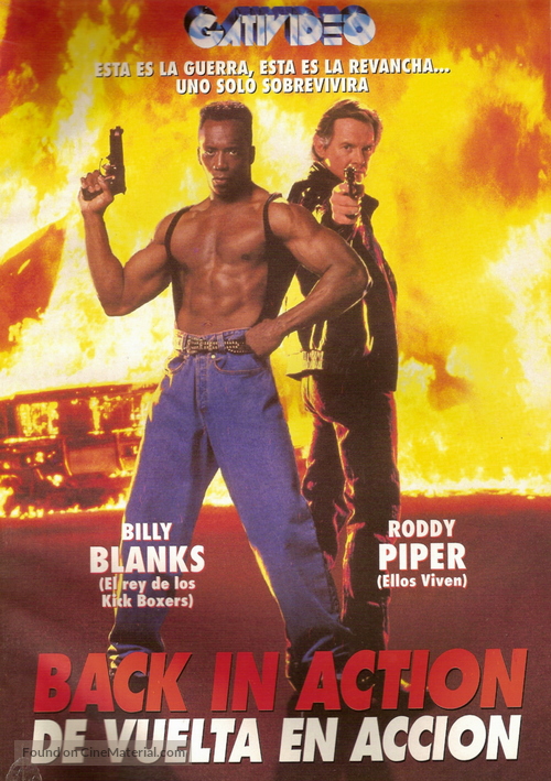 Back in Action - Argentinian DVD movie cover