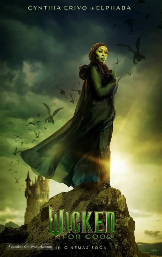 Wicked: For Good - Irish Movie Poster