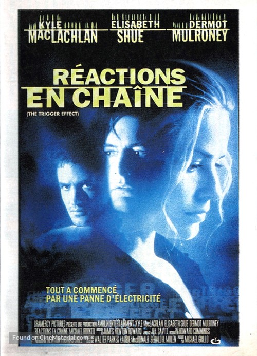 The Trigger Effect - French Movie Poster