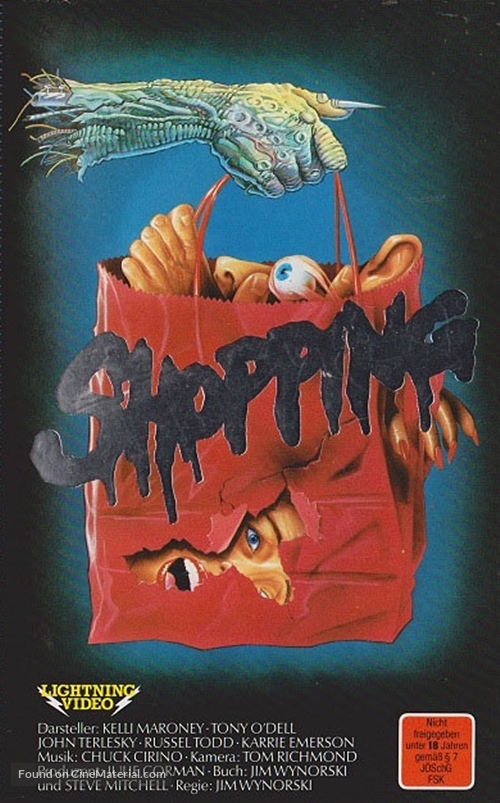 Chopping Mall - German VHS movie cover