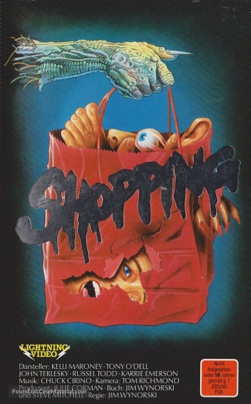 Chopping Mall - German VHS movie cover