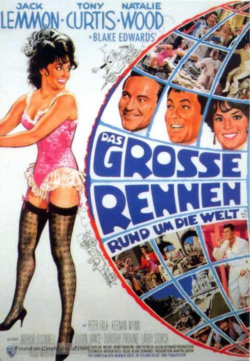 The Great Race - German Movie Poster