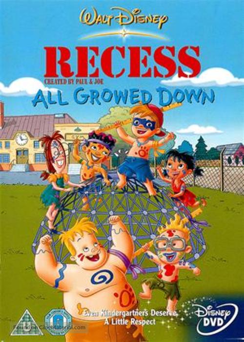 Recess: All Growed Down - British DVD movie cover