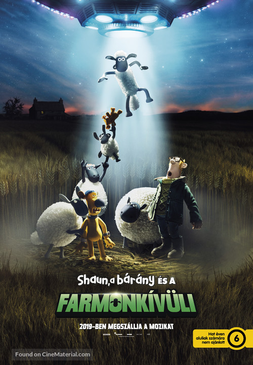 A Shaun the Sheep Movie: Farmageddon - Hungarian Movie Poster