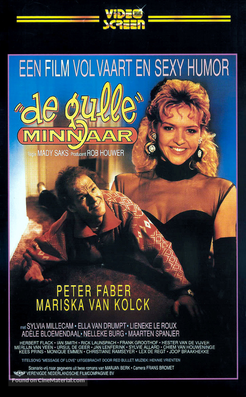 De gulle Minnaar - Dutch VHS movie cover