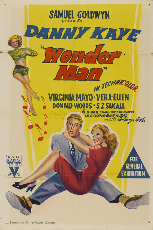 Wonder Man - Australian Movie Poster