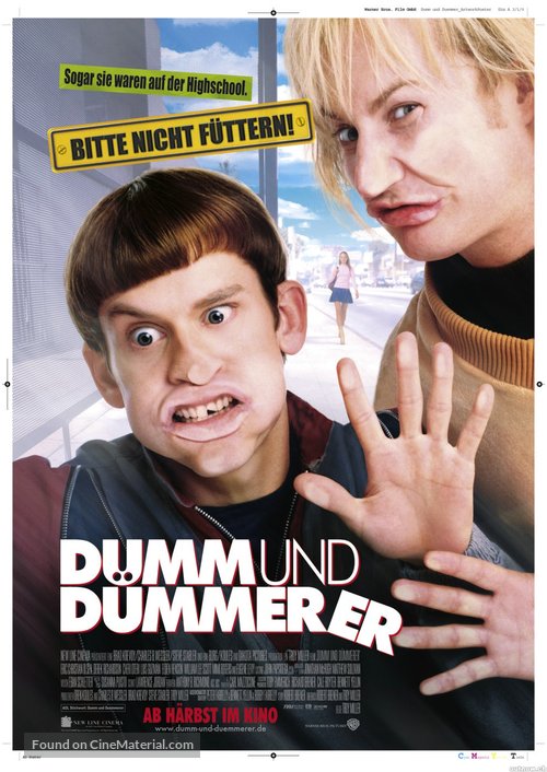 Dumb and Dumberer: When Harry Met Lloyd - German Movie Poster