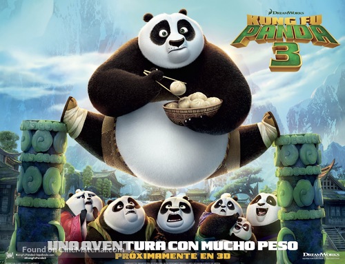 Kung Fu Panda 3 - Mexican Movie Poster