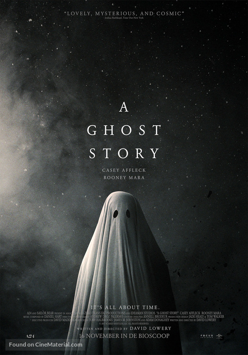 A Ghost Story - Dutch Movie Poster