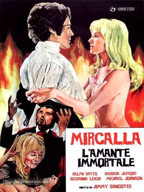 Lust for a Vampire - Italian Movie Cover