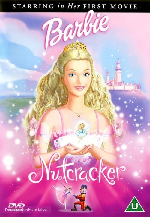 Barbie in the Nutcracker - British DVD movie cover