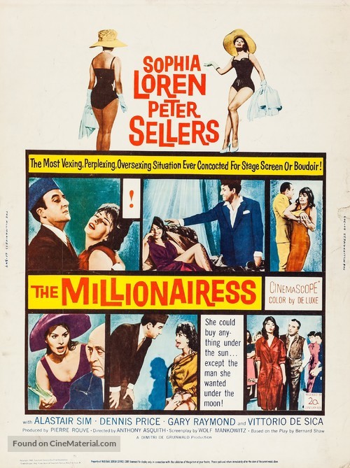 The Millionairess - Movie Poster