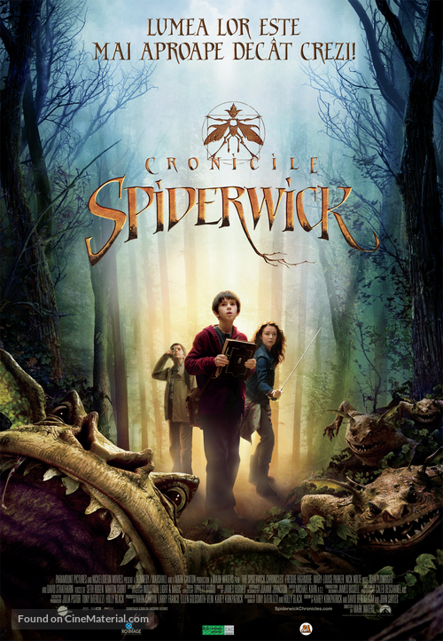 The Spiderwick Chronicles - Romanian Movie Poster