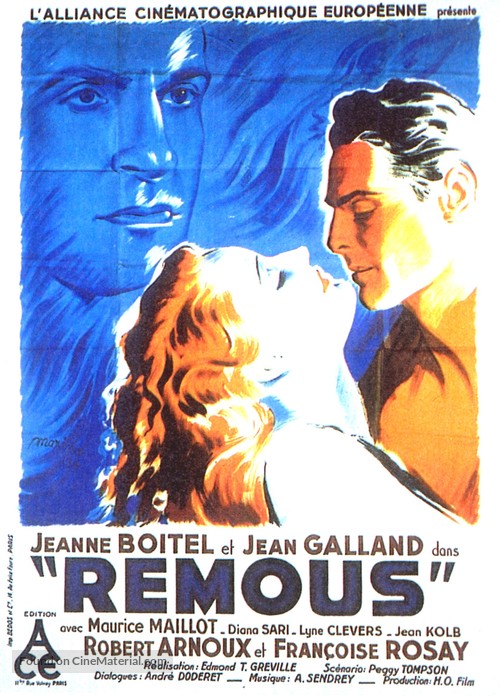 Remous - French Movie Poster