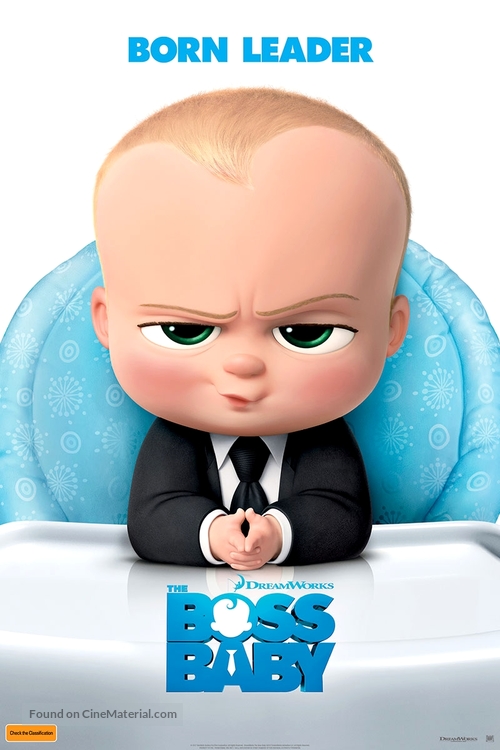 The Boss Baby - Australian Movie Poster