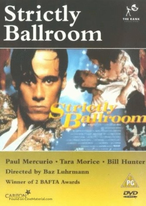 Strictly Ballroom - British DVD movie cover