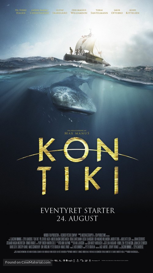 Kon-Tiki - Norwegian Movie Poster