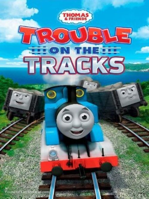 Thomas &amp; Friends: Trouble on the Tracks - Blu-Ray movie cover