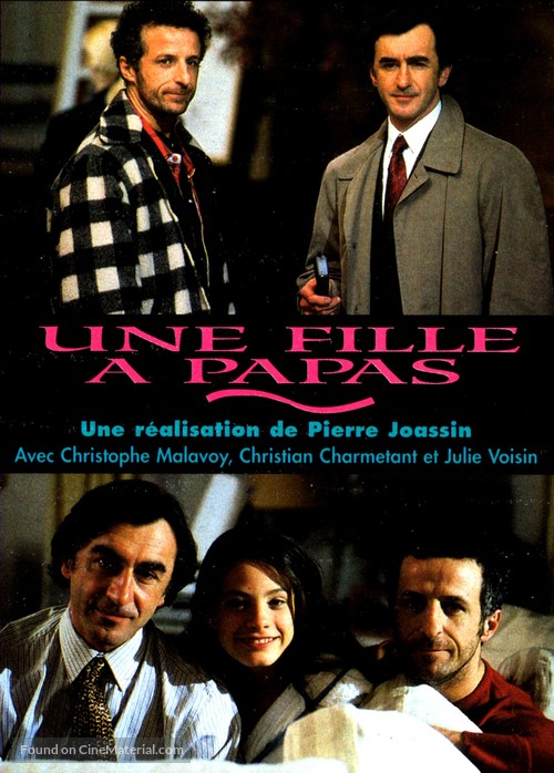 Une fille &agrave; papas - French Movie Cover