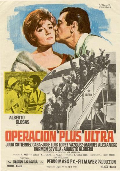 Operaci&oacute;n Plus Ultra - Spanish Movie Poster