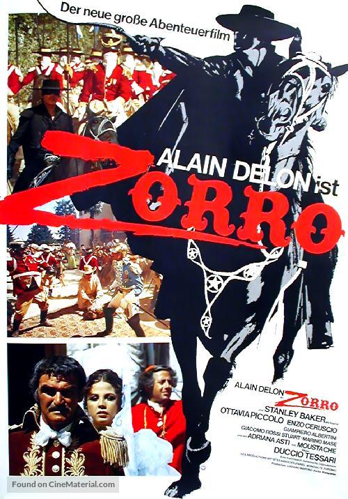Zorro - German Movie Poster