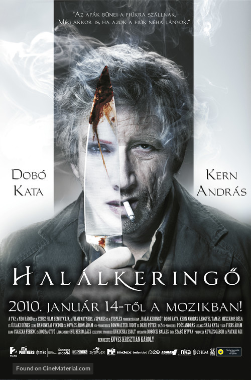 Hal&aacute;lkering&ouml; - Hungarian Movie Poster