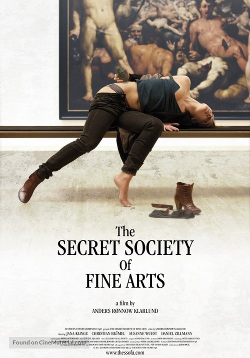 The Secret Society of Fine Arts - Danish Movie Poster