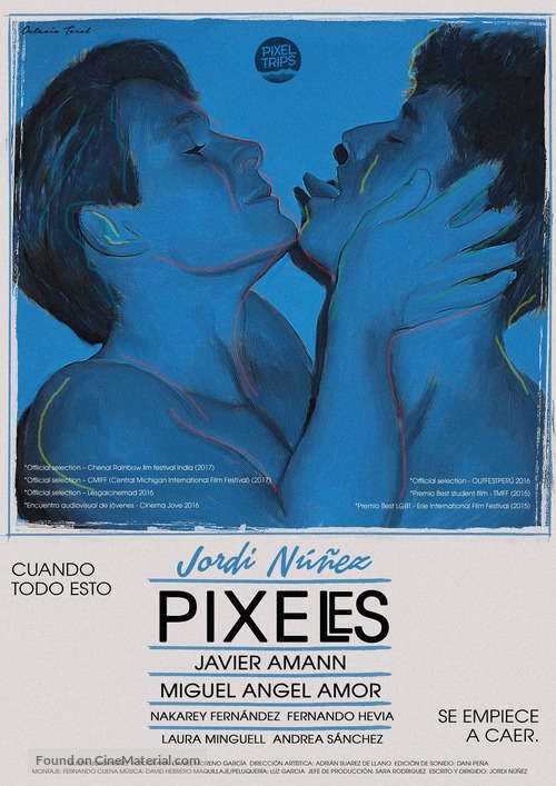 P&iacute;xeles - Spanish Movie Poster