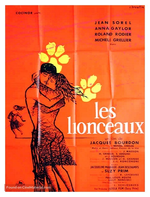 Les lionceaux - French Movie Poster