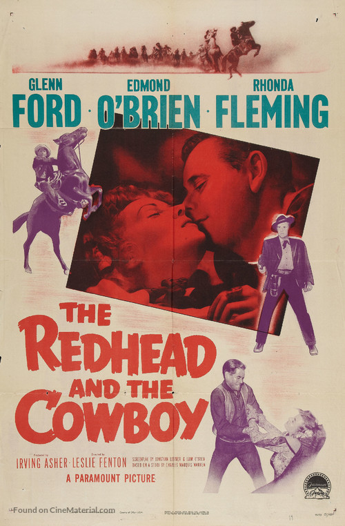 The Redhead and the Cowboy - Movie Poster