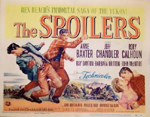 The Spoilers - British Movie Poster