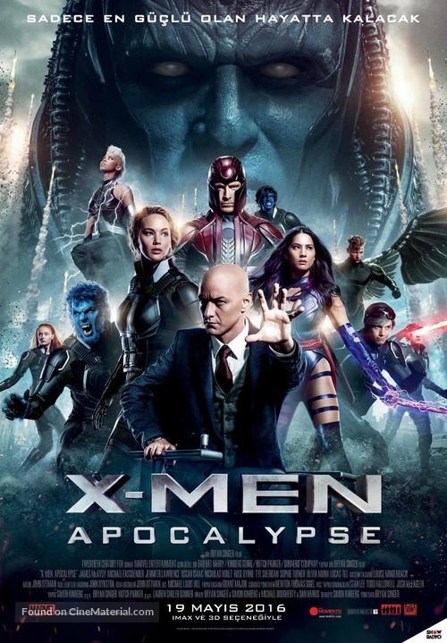 X-Men: Apocalypse - Turkish Movie Poster