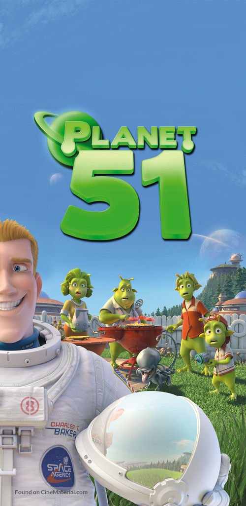 Planet 51 - Danish Movie Poster