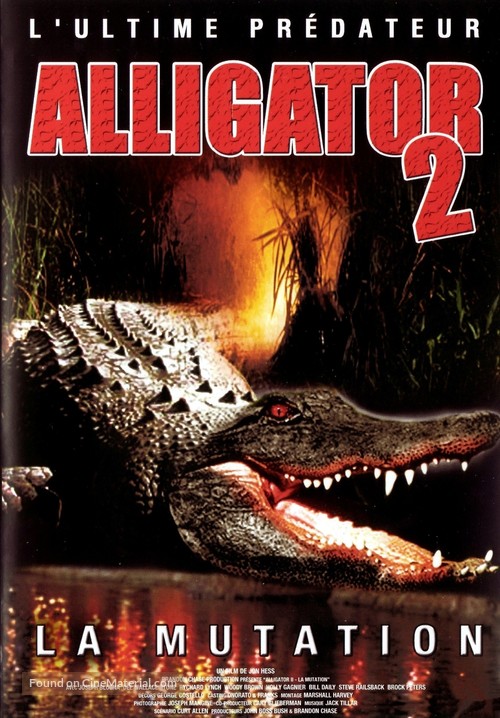 Alligator II: The Mutation - French Movie Poster